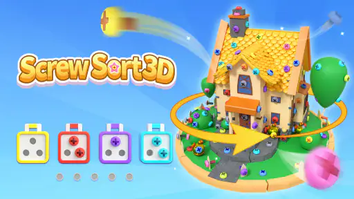 Screw Sort 3D: ねじパズル, ネジ外し 1