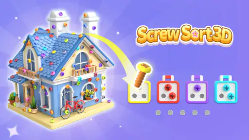 Screw Sort 3D: ねじパズル, ネジ外し 2