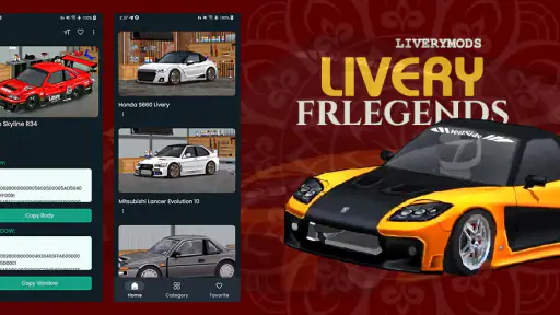 Skin FRLegends Livery Mod 1