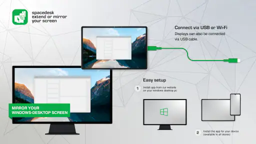 spacedesk - USB Display for PC 6