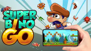 Super Bino Go:アドベンチャージャングルゲーム screenshot