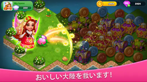 Tastyland-merge&puzzle cooking 2