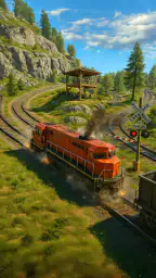 Train Ramp Jumping 1