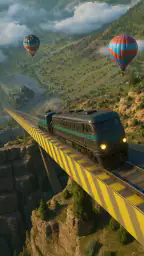 Train Ramp Jumping 6