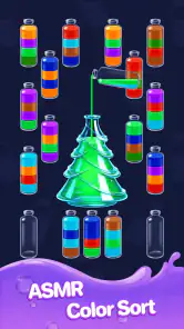 Water Jam Sort: ウォーターソート、色合わせ screenshot