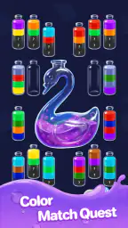 Water Jam Sort: ウォーターソート、色合わせ 5