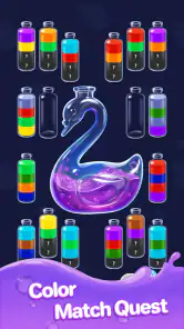 Water Jam Sort: ウォーターソート、色合わせ screenshot