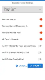 Weighing Scale Barcoding app 1
