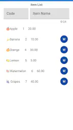 Weighing Scale Barcoding app 4
