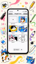 WigglyPaint - Cute Pixel Paint 3