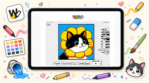 WigglyPaint - Cute Pixel Paint 4