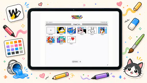 WigglyPaint - Cute Pixel Paint 6