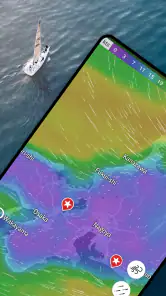 Windfinder：風、天気、潮汐、波予報 screenshot