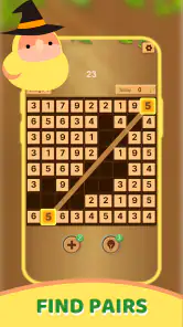 Wood Number Match screenshot