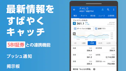 Yahoo!ファイナンス - 株と投資の総合アプリ 1