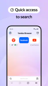 Yandex Browser with Alice AI screenshot