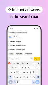 Yandex Browser with Alice AI screenshot