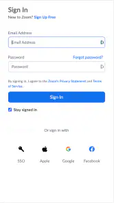 Zoom Workplace for Chromebook screenshot