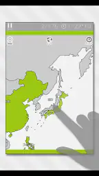 あそんでまなべる 世界地図パズル 6
