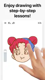お絵描きアプリ、ペイント、塗り絵・ ArtWorkout 3