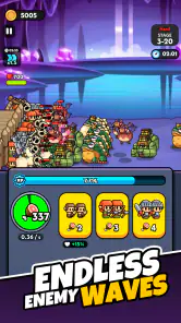 ちび勇者 - 戦略ディフェンス screenshot