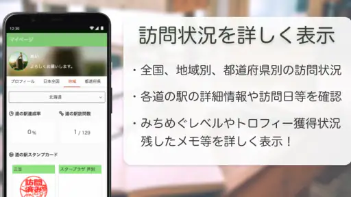 みちめぐ - 日本全国道の駅巡りスタンプラリー 5