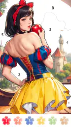 アダルトセクシー塗り絵ゲーム 6