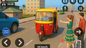 インターネットなしのタクシーゲーム screenshot