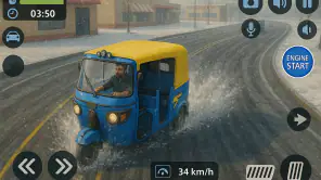 インターネットなしのタクシーゲーム screenshot