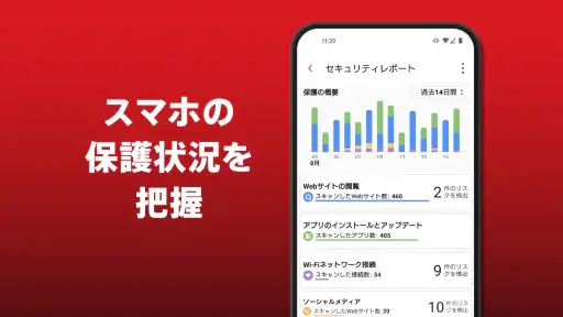 ウイルスバスター モバイル : スマホセキュリティ対策 6