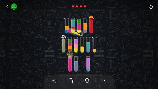 ウォーターソート:パズルゲーム 7