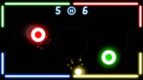 エアホッケーチャレンジ screenshot
