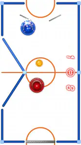 エアホッケーチャレンジ screenshot