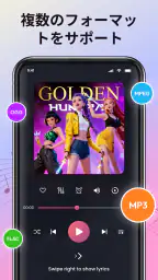 オフライン音楽プレーヤーで曲を再生 3