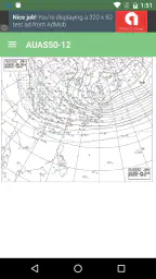 カラー天気図 6