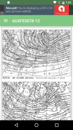 カラー天気図 7