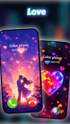 カラー電話：画面のテーマを呼び出します 5