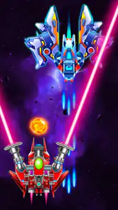 ギャラクシーアタック: 80年代の飛行機シューティングゲーム screenshot