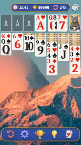クロンダイクソリティア カードゲーム screenshot