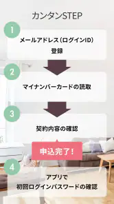 コネクト口座開設 screenshot