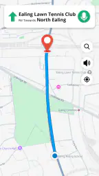 ストリートビューの地図とナビゲーション 4