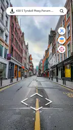 ストリートビューの地図とナビゲーション 8