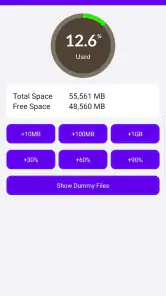 ストレージを埋める screenshot