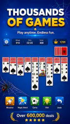 スパイダソリティアゲーム 2