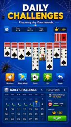 スパイダソリティアゲーム 4