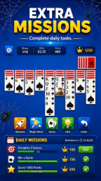 スパイダソリティアゲーム 5