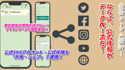 スマホ御朱印帳 - 御朱印・参拝の記録と画像加工・情報収集 6