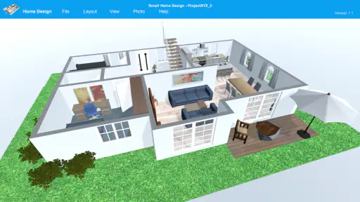 スマートホームデザイン| 3Dフロアプラン 5