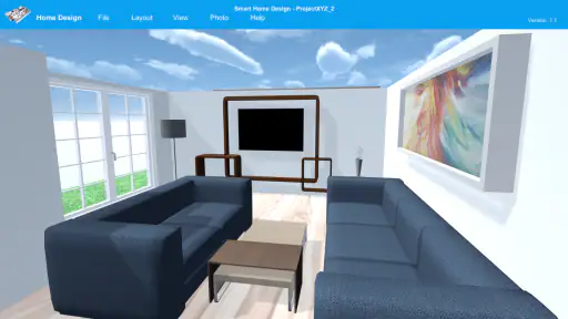 スマートホームデザイン| 3Dフロアプラン 6