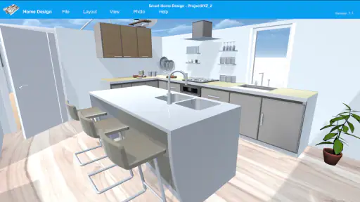 スマートホームデザイン| 3Dフロアプラン 7